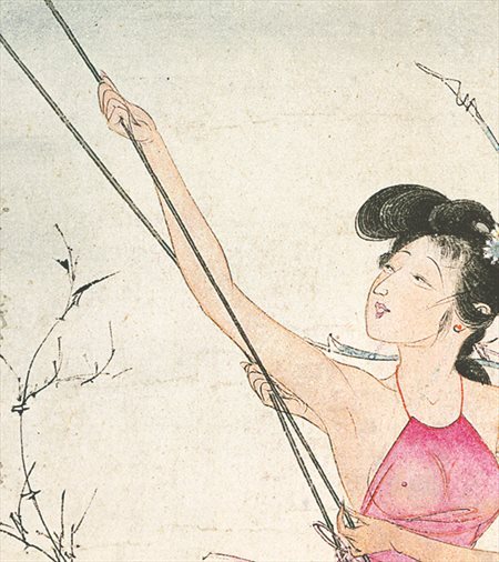 富县-胡也佛的仕女画和最知名的金瓶梅秘戏图
